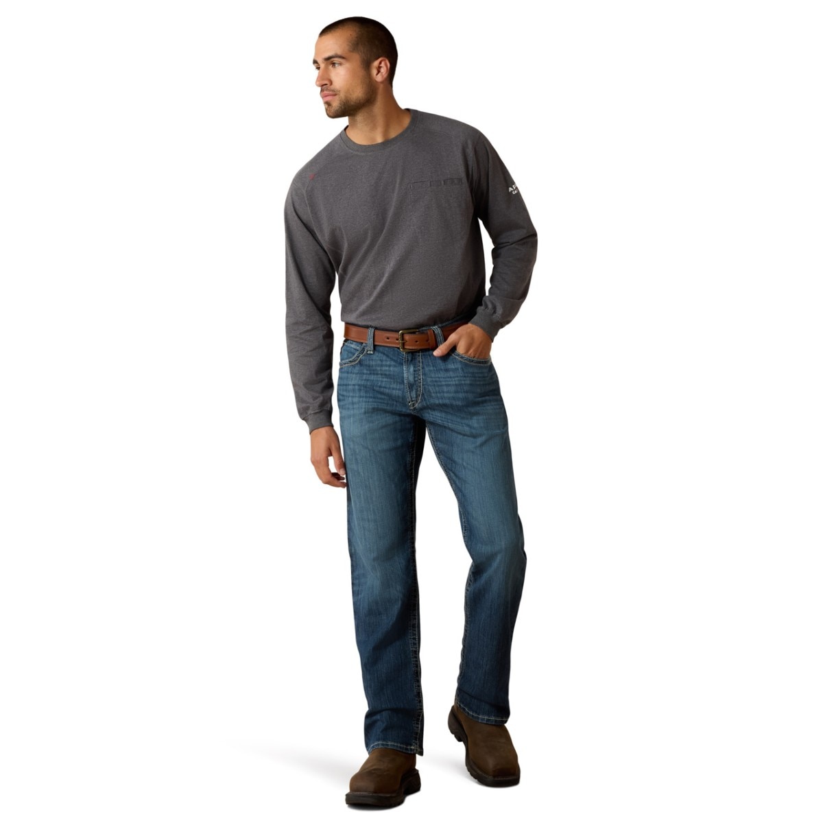 FR M4 Relaxed Stretch DuraLight Boundary Boot Cut Jean in Bryce